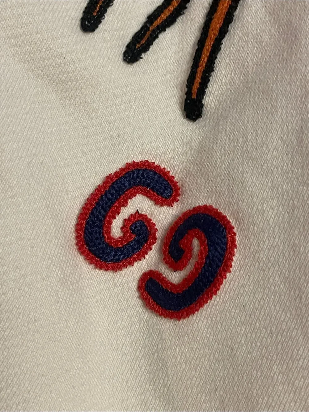Gucci Cream Hoodie with Deer size medium